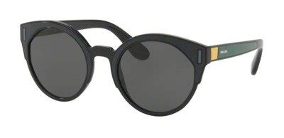 prada pr 03us 07e5s0|Prada PR 03US 07E5S0 Sunglasses in Black/Yellow.